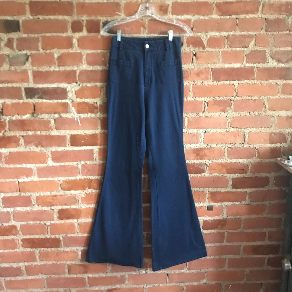 Super High-Waist Alice + Olivia Flare Pants